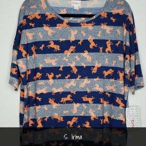 LuLaRoe Irma Tunic Small Unicorns NEW